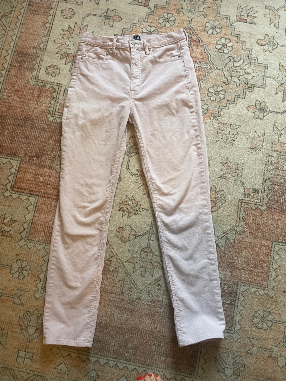 GAP Women's Lavender Skinny Corduroy Jeans